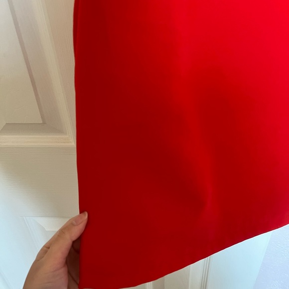 Silence + Noise Strappy Bodice A-Line Mini Dress Red (Size: 0) - Picture 5 of 8